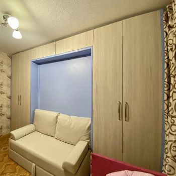 Кровать-трансформер со шкафами  и диваном  "Битика"
