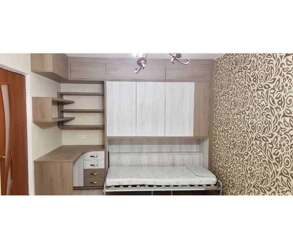 Мебель трансформер трансформер в детскую со столом и подсветкой: , Новая Боровая: ул. Авиационная