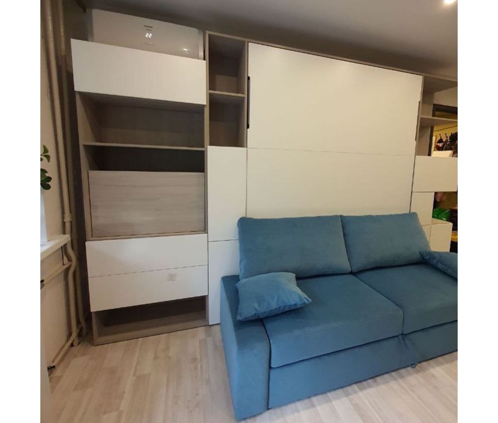  Кровати трансформер  с пеналами и диваном "Блэрэм": Минск-Мир