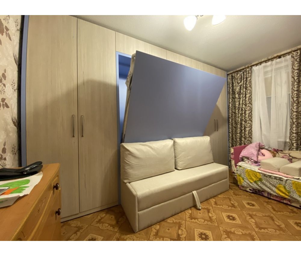 Шкаф кровать с диваном и встроенными шкафами: пр. Дзержинского, д. 11